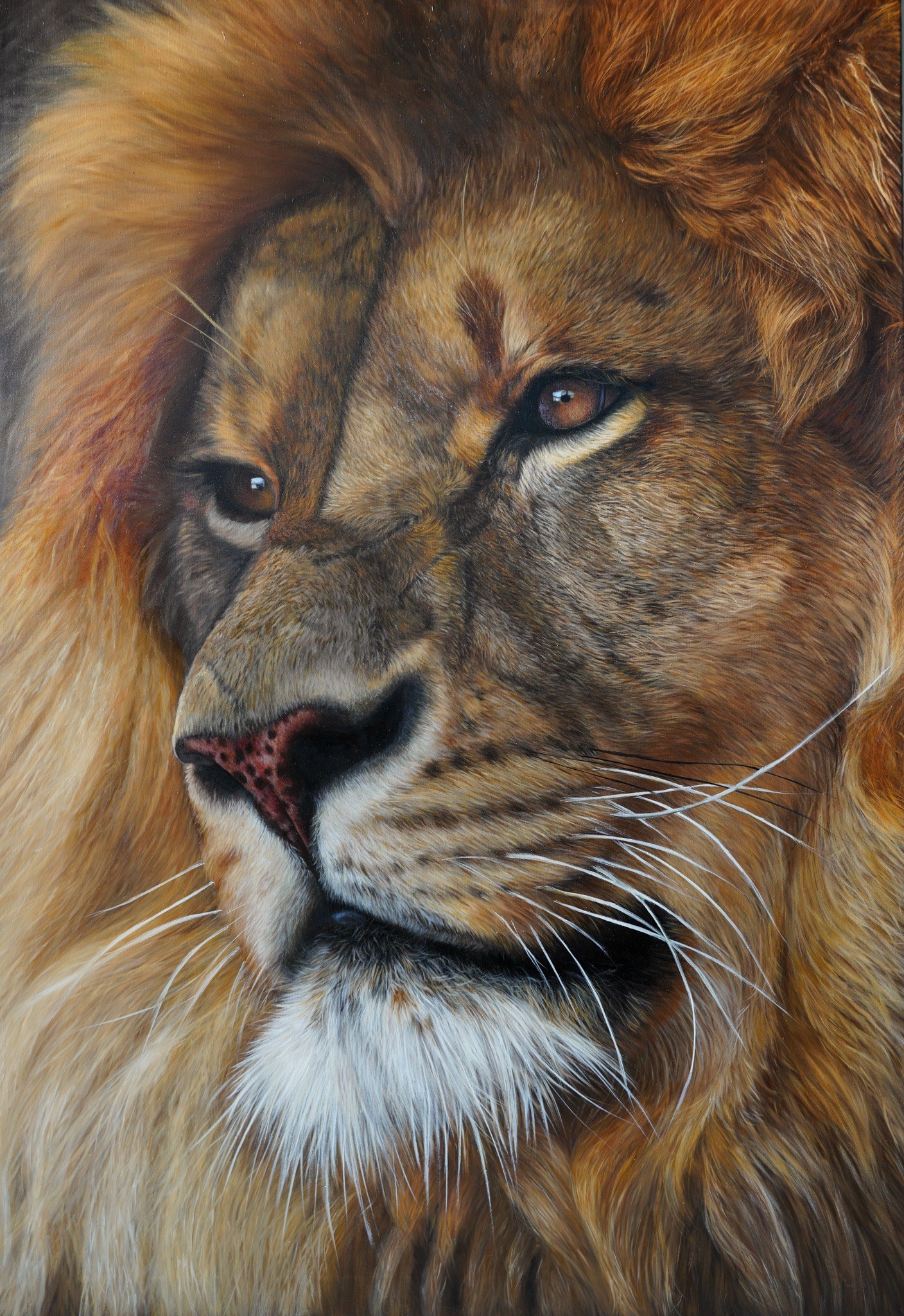 Sovereign Gaze — full painting
