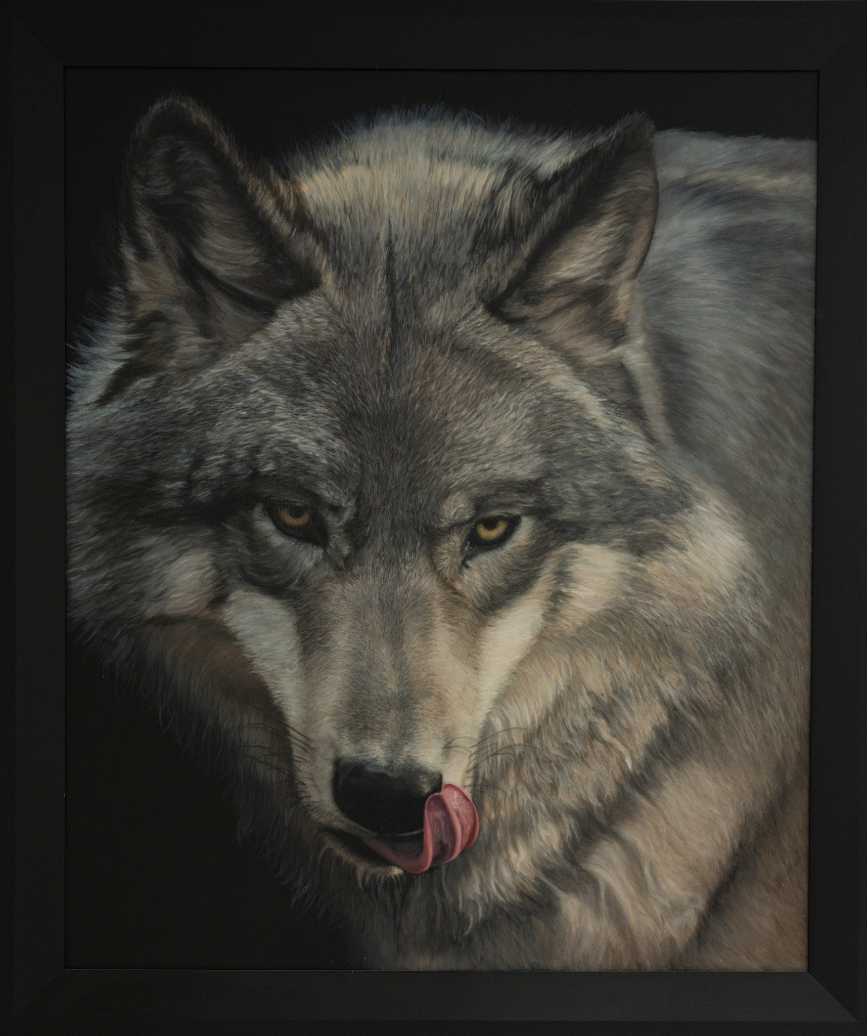 The First Witness — full framed painting